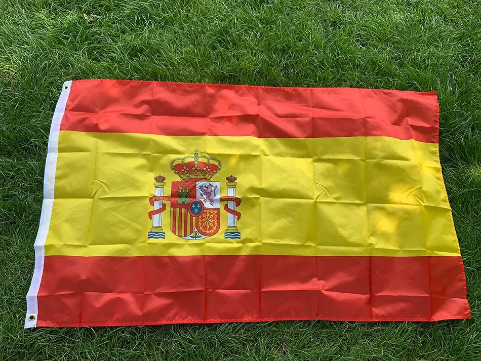 Spain Flag 90x150cm 3x5ft Indoor Outdoor Polyester For Celebrations