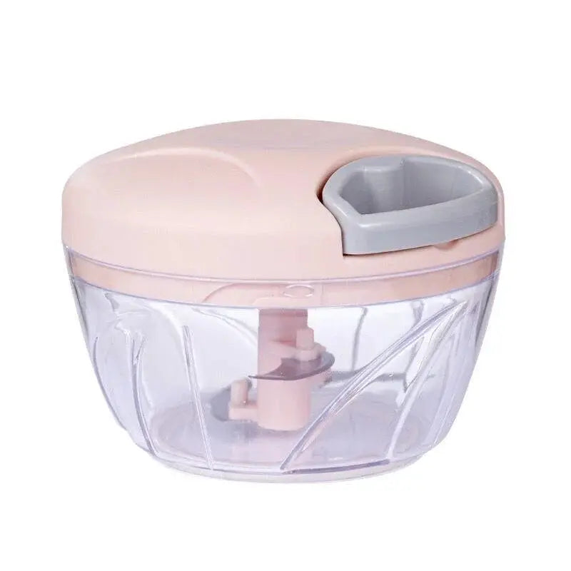 500 900ML Manual Meat Mincer And Garlic Chopper Rotary Garlic Press And Vegetable Onion Cutter Kitchen Tool