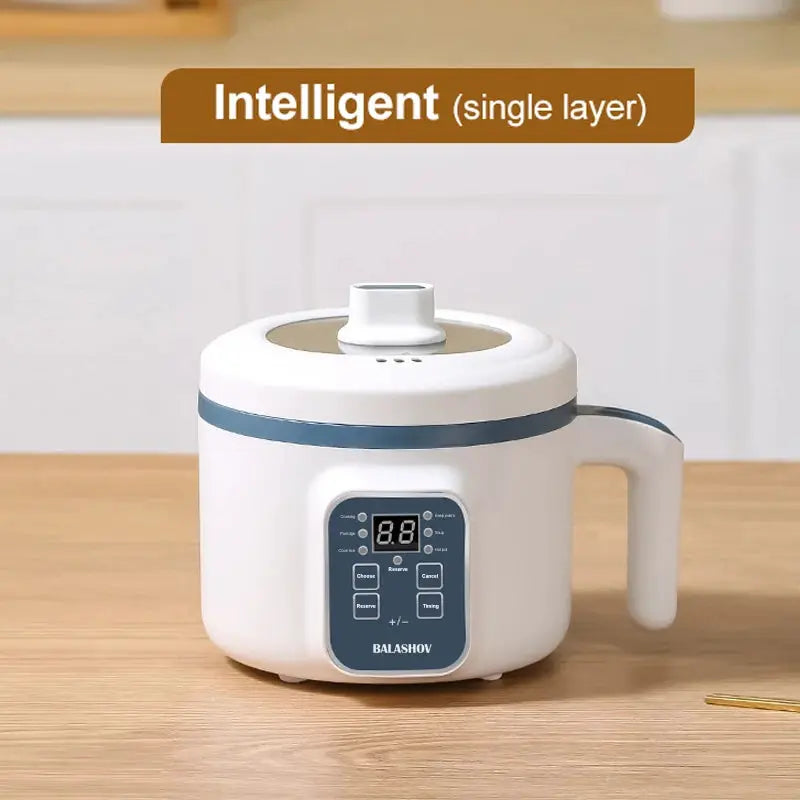 1.7L Electric Rice Cooker 220V Multi Cooker Non Stick Smart Mechanical Steamed Rice Pot For Home Use