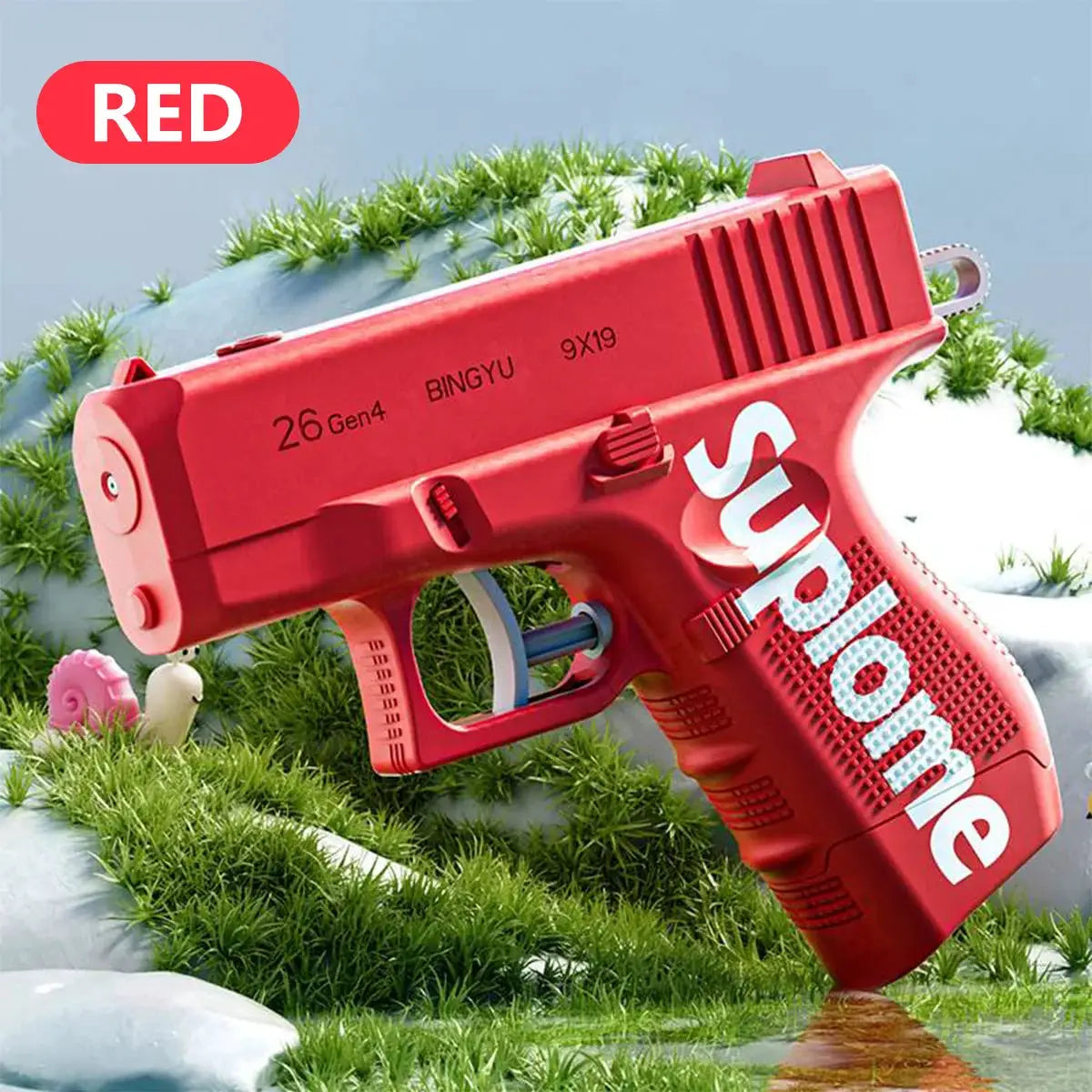 Two Way Handheld Water Gun Toy For Outdoor Summer Play Pool Beach Kids Gift Perfect Mischievous Water Fight