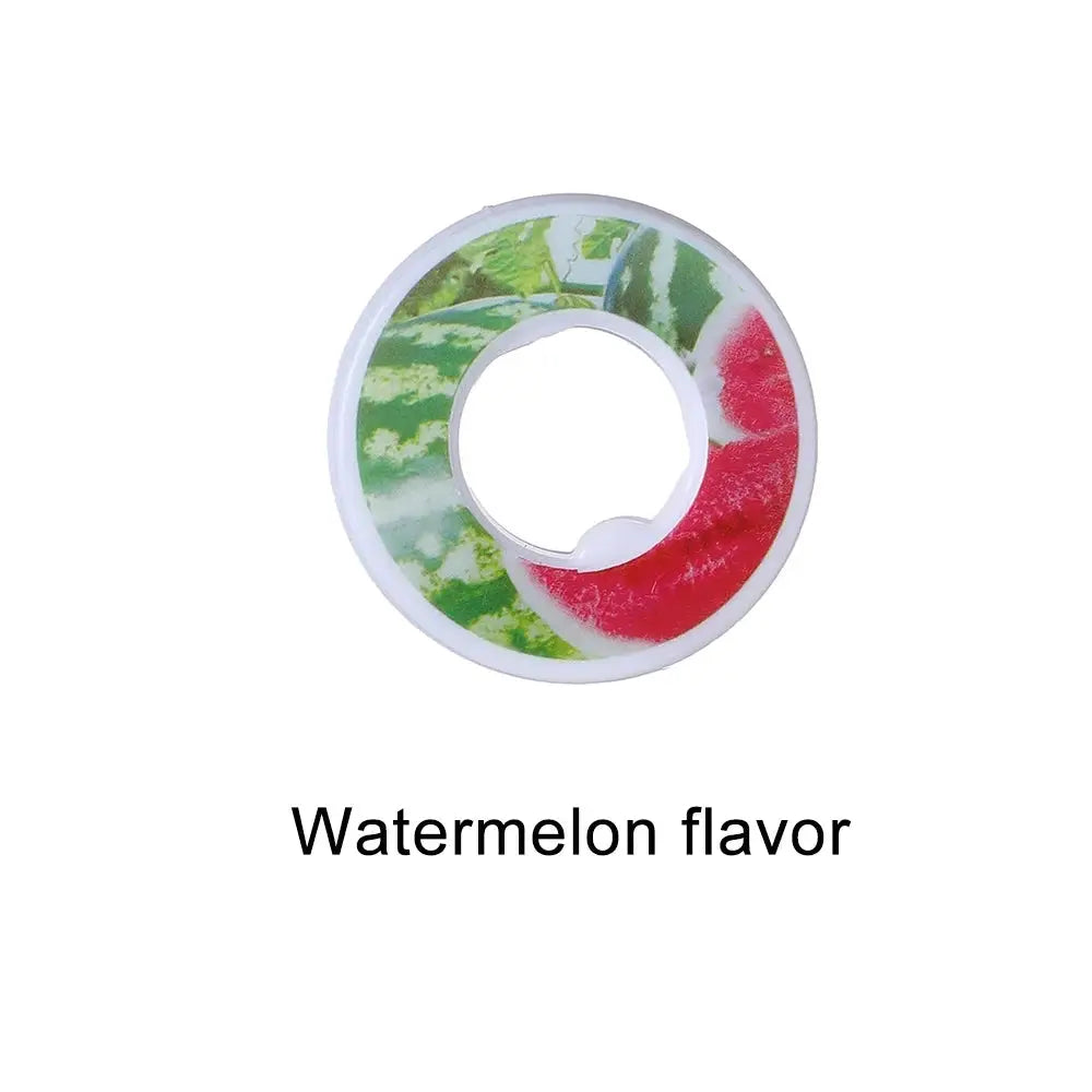 Air flavor pod cap ring for water bottles with Watermelon flavor design by Simples Market.