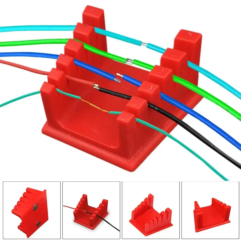 HZY ABS Wire Fixture Bracket Magnetic Welding Table Clamp For Thick And Thin Wires Soldering Tools