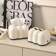 Cloud Design Tissue Box Holder Storage Napkin Organizer For Desktop Kitchen And Travel Friendly Decor