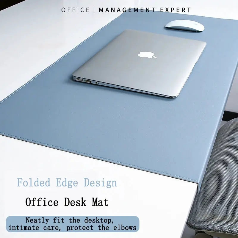 Folding Elbow Guard Wrist Guard PU Leather Desk Pad Big Mouse Pad for Laptop Computer Desk Mat Gaming Table Cushion