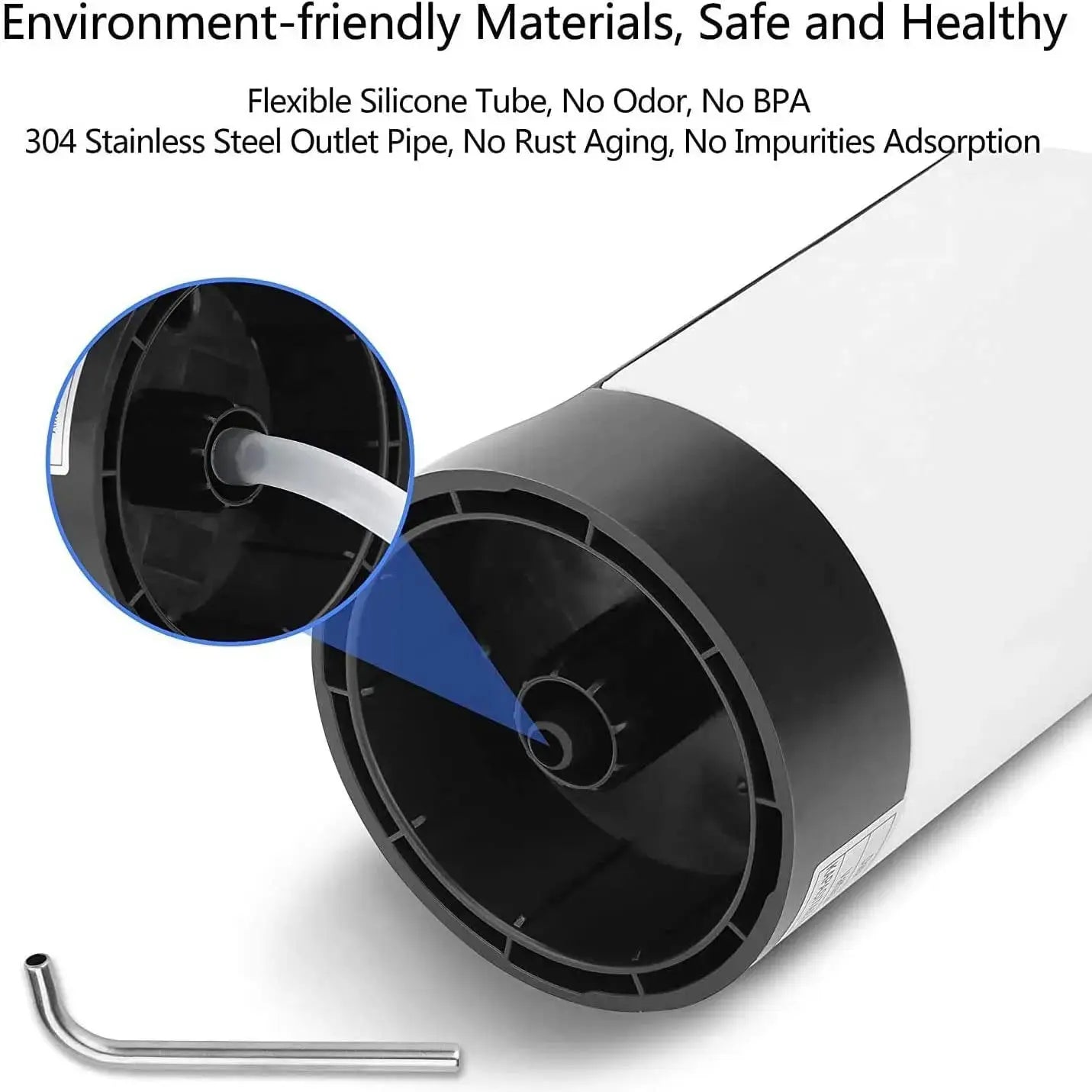 USB Rechargeable Water Bottle Pump With Auto Switch Dispenser