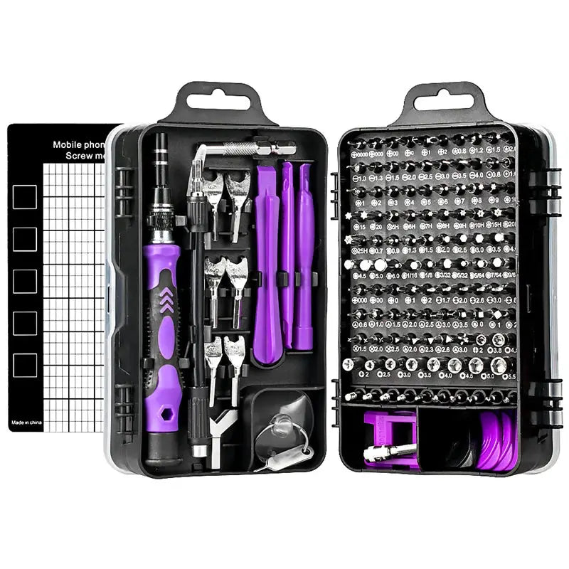 Magnetic Screwdriver Bits Set With Torx Phillips Hex And Specialty Heads For Phone PC Repair Tools And Electronics