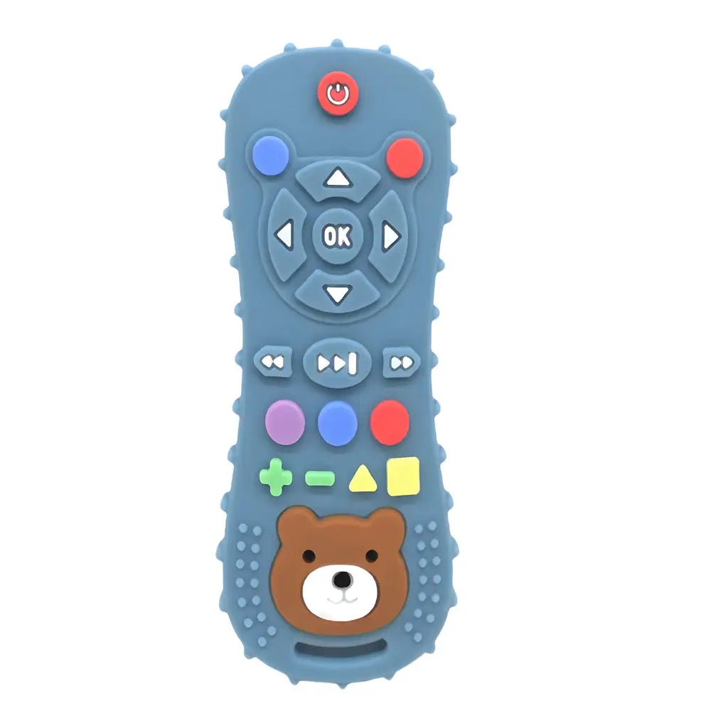 Remote Control Style Baby Teether Silicone Teething Toy Pacifier Bracelet 1 To 3 Pieces