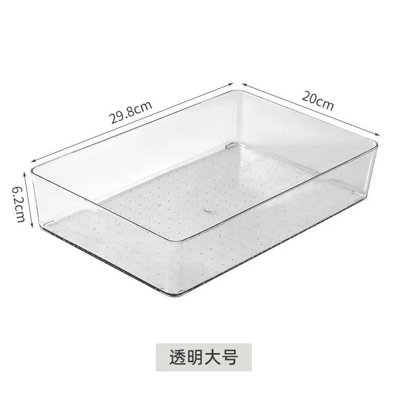 Acrylic Storage Box Transparent Cosmetic Organizer For Desktop And Dormitory Use Ideal For Skincare Masks