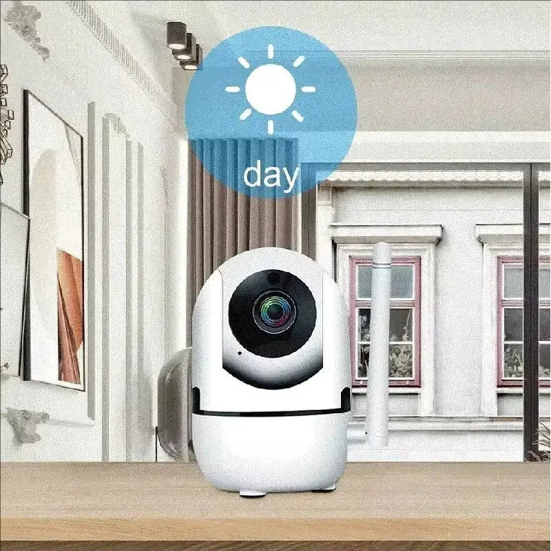 WiFi IP Camera With Auto Tracking 1080P Full Night Vision Wireless CCTV For Smart Home Baby Monitor Security System