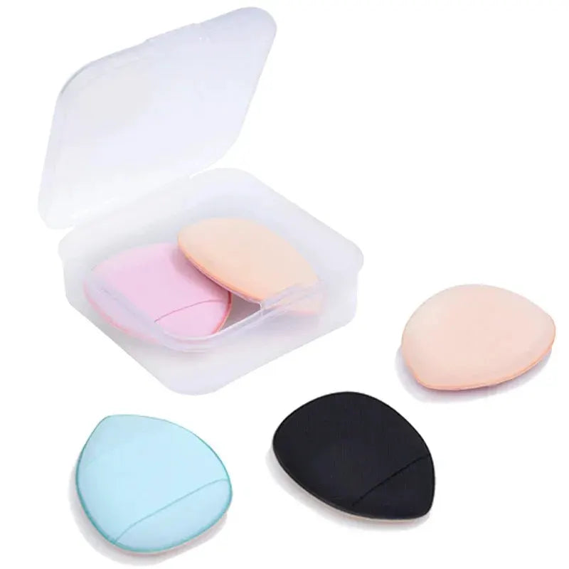 5 To 10 Pcs Mini Finger Puff Foundation Applicators Set For Foundation Concealer BB Cream Powder Makeup Tools