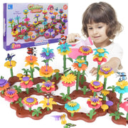 STEM Flower Garden Building Toy For Kids Aged Three To Seven Perfect Gift For Boys And Girls