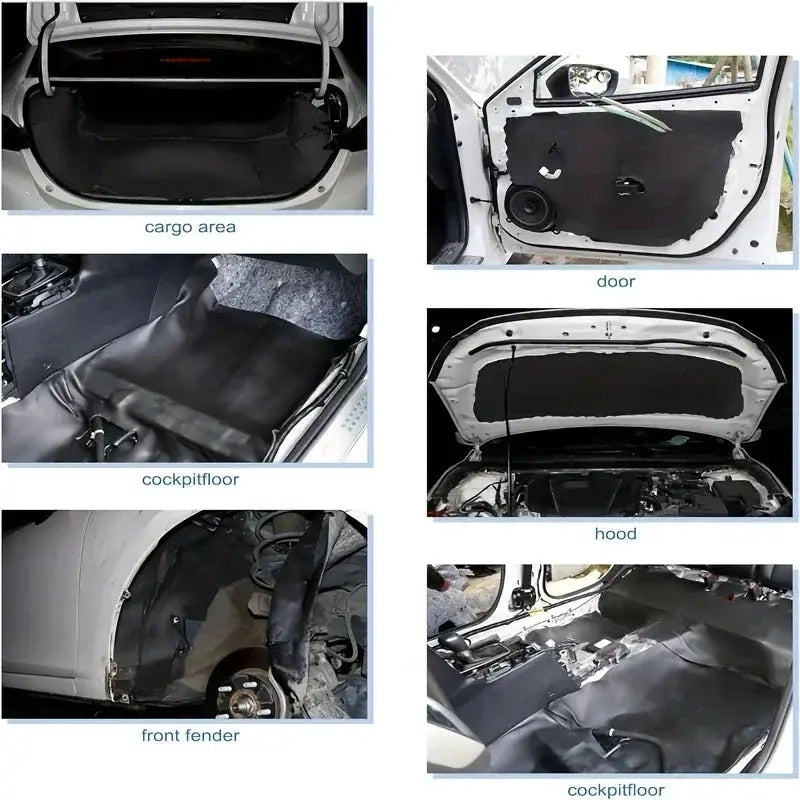 NovaGuard Self Adhesive Rubber Foam Roll For Soundproofing And Thermal Insulation In Cars, Roofs, And DIY Projects