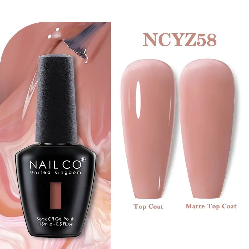 NAILCO 283 Colors Gel Nail Polish Kit Ultra Long Lasting UV Gel Varnish With 30 Day Shine