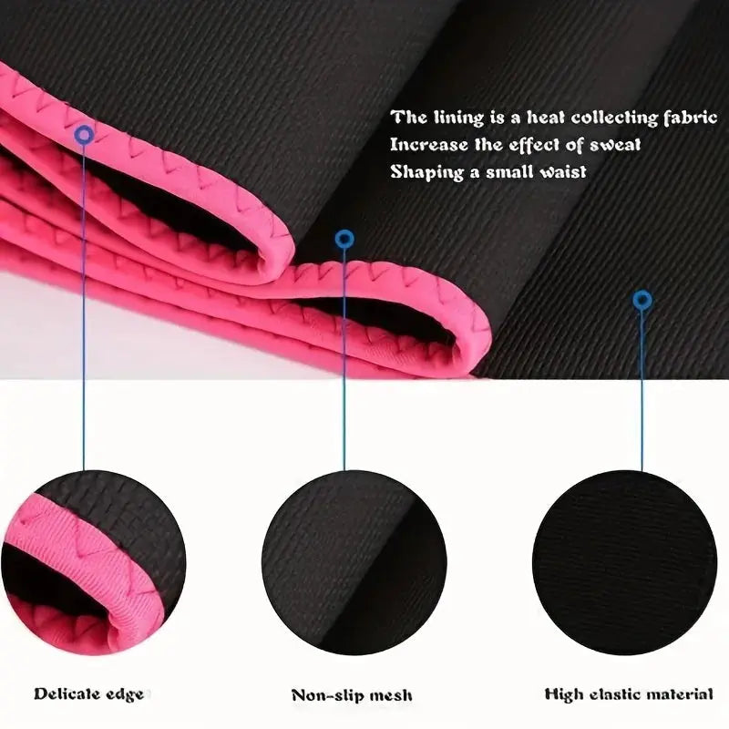 Sports Sweat Burst Waist Support Belt For Running And Training Abdominal Fat Burning Sauna Waist Trimmer