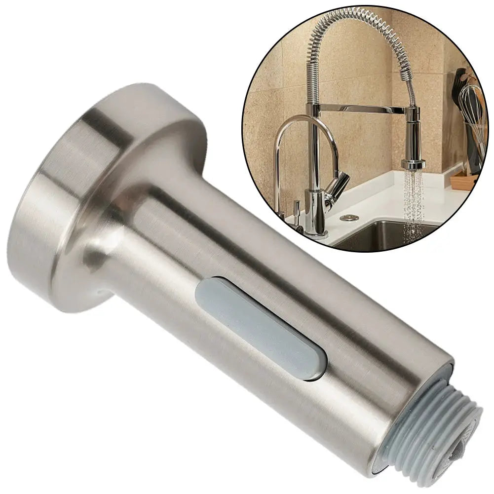 Simples Market ABS stainless steel kitchen faucet head replacement with pull-down sprayer