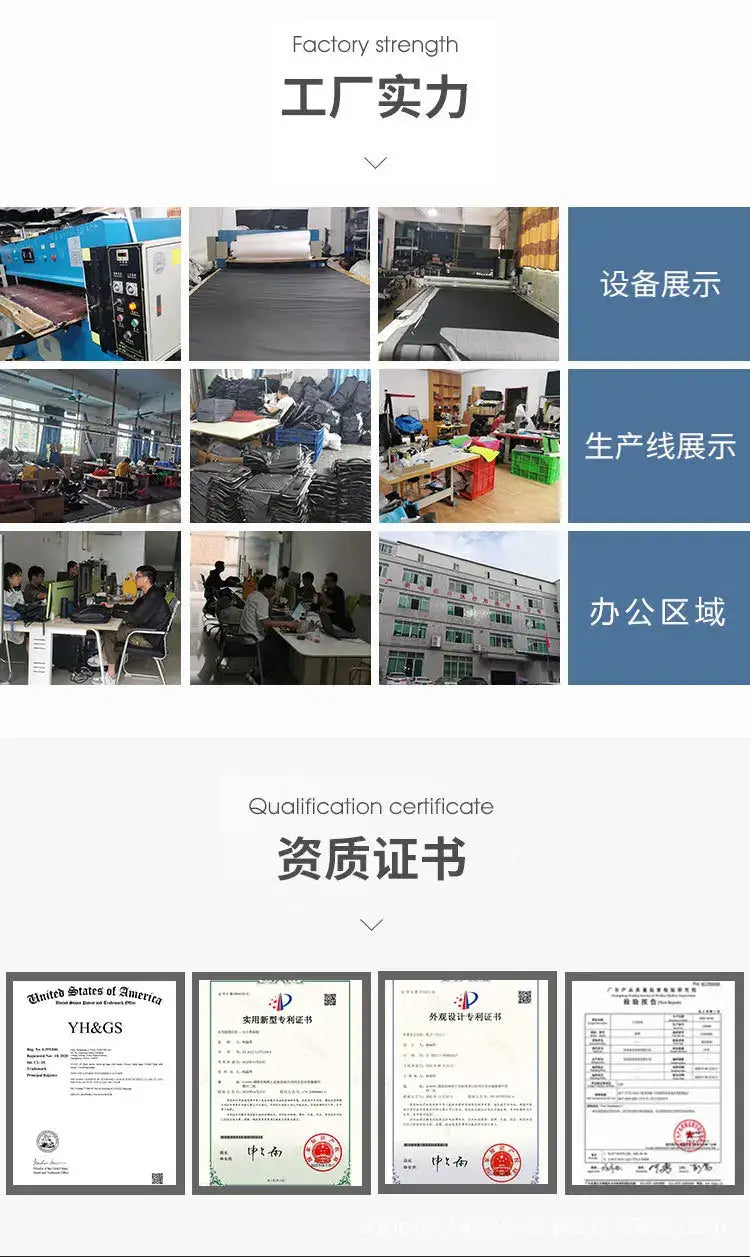20 inch rolling luggage backpack factory photos and qualification certificates