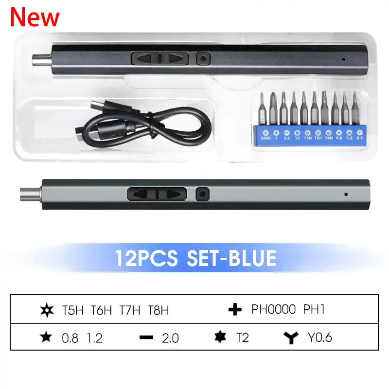 Cordless Screwdriver Set 12 In 1 39 In 1 50 In 1 Magnetic Bit Kit With Fast Charging For Precision Repairs And DIY