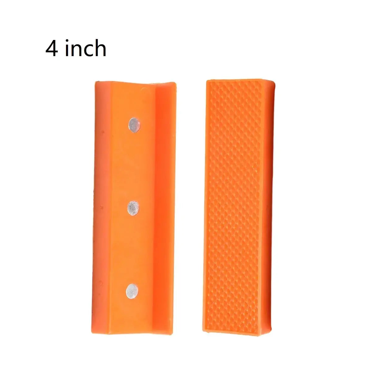 2 Piece Set Magnetic Soft Rubber Jaw Pads For Metal Vise Bench Tools 4 5 6 Inch Protect Delicate Materials