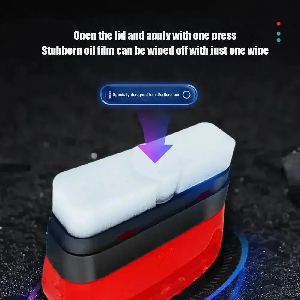Car Glass Oil Film Remover Hydrophobic Glass Cleaning Board For Windshield And Window Auto Detailing Tool