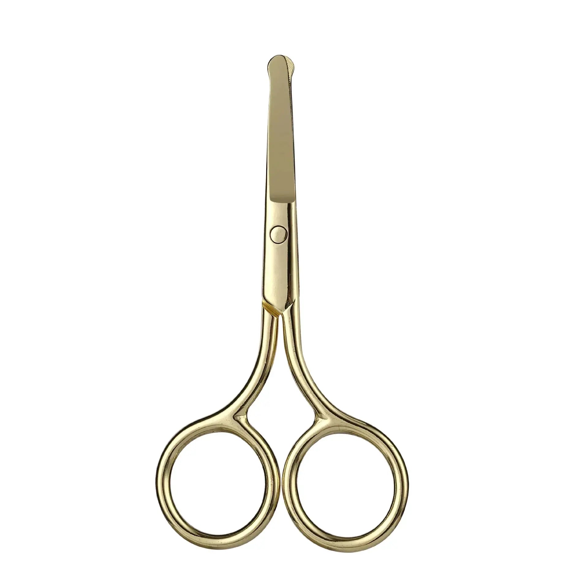 European Style 9CM Stainless Steel Makeup Scissors Multi Functional Eyebrow Nose Hair Manicure Tool