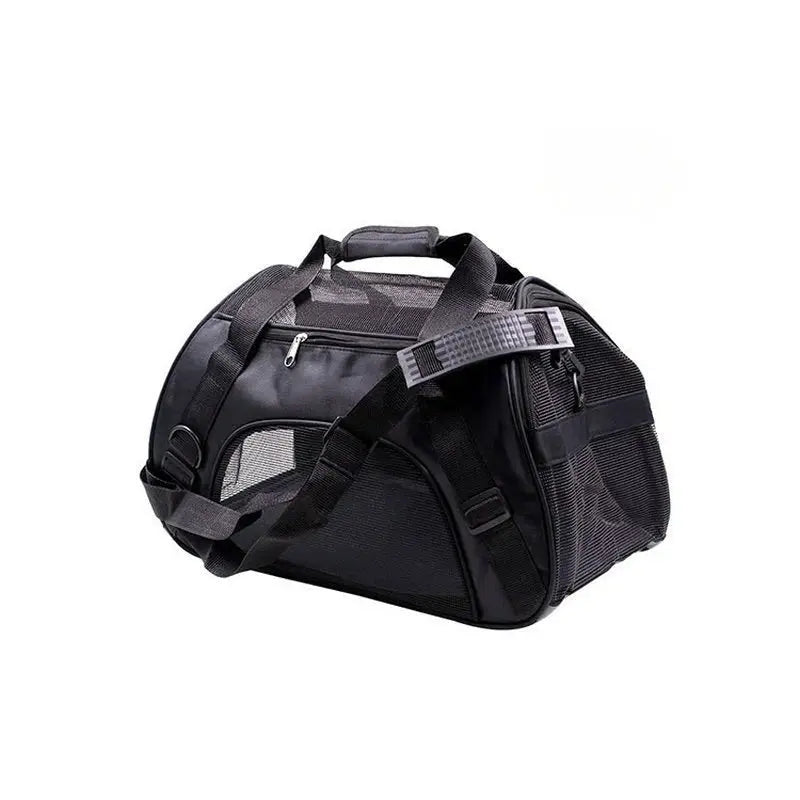 Portable Pet Carrier Bag Breathable Mesh For Small Dogs And Cats Travel Outdoor Handbag
