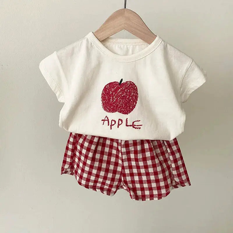 Cotton Baby Pajama Sets For Toddlers Sleeveless Summer Nightwear Kids Cartoon Homewear Comfortable Sleepwear
