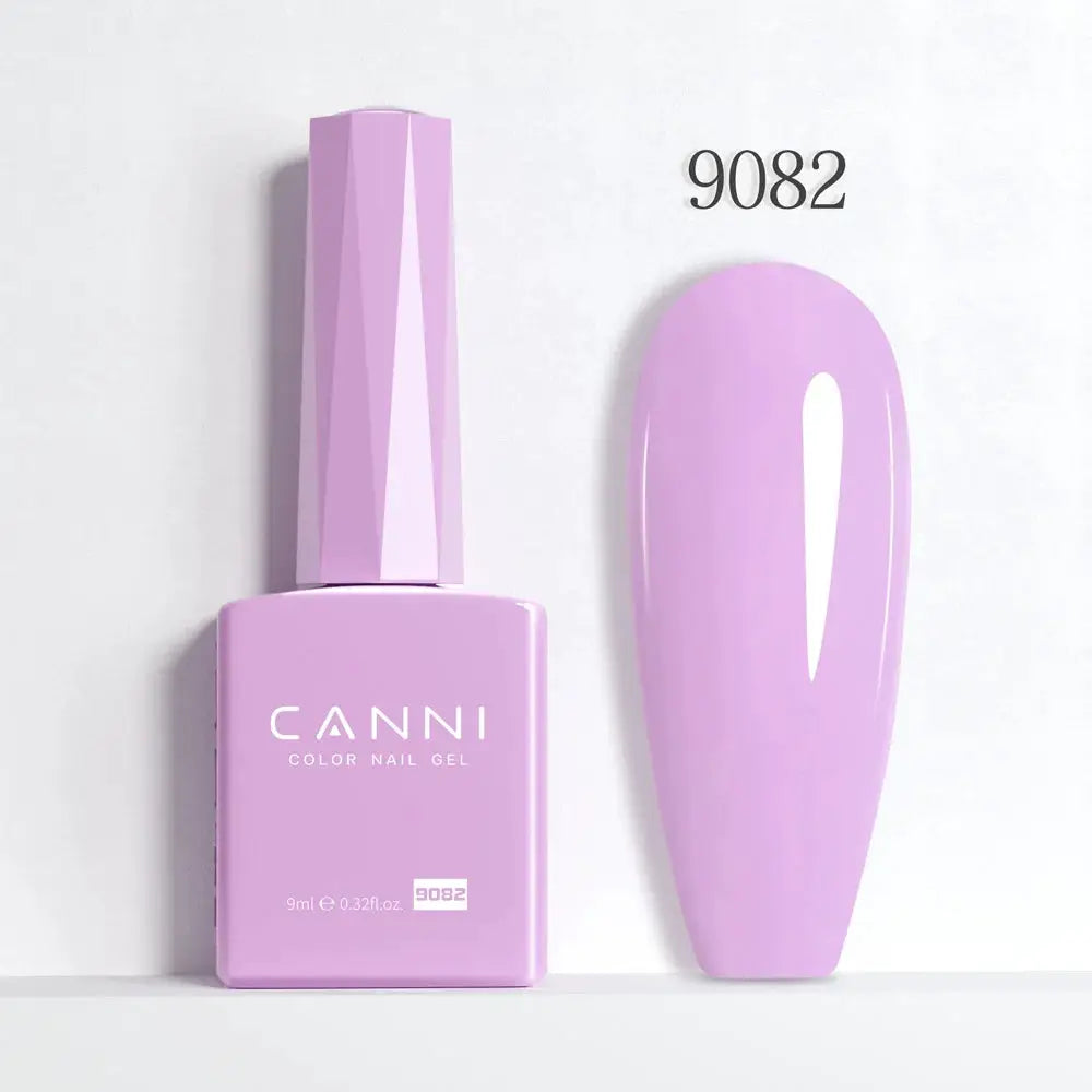 Canni Hema Free Nail Gel Polish Christmas Red Collection Semi Permanent 9ml Long Lasting Shine