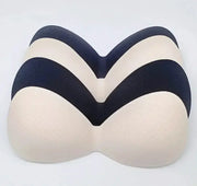 Simples Market foam bra pads, beige and black padding inserts for swimsuits
