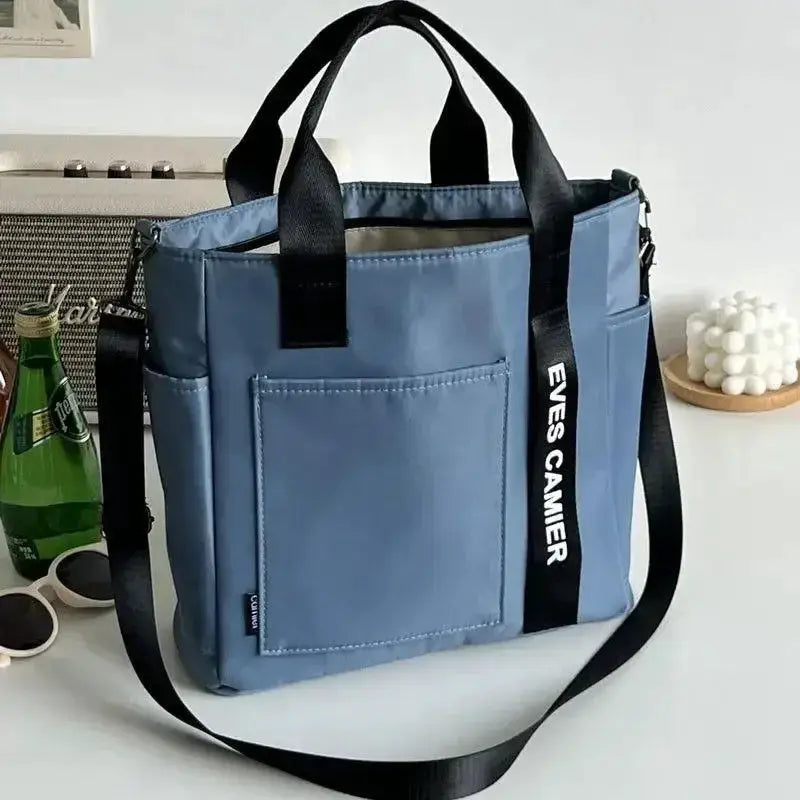 UrbanCarry Casual Tote Bag Large Capacity Waterproof Nylon Canvas For Everyday Use