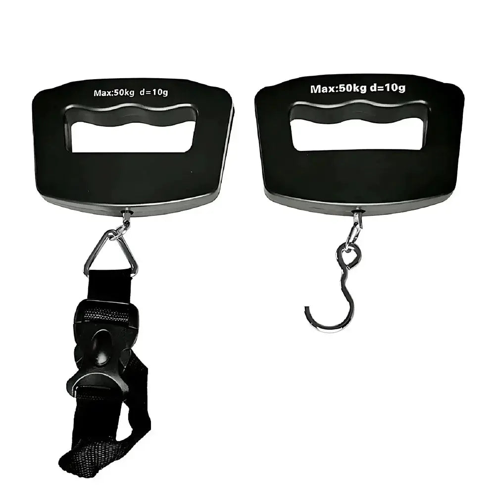 TravelEase 50kg Digital Luggage Scale With Backlit Display Portable Suitcase Weighing