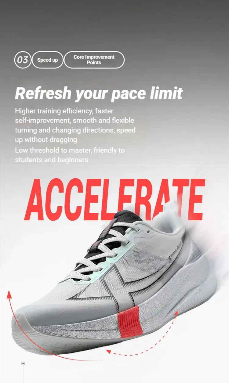 Xtep 2000km 5.0 running shoes, grey lightweight cushioned sneakers for jogging and everyday wear, wear-resistant