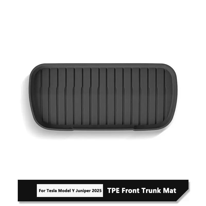 Simples Market TPE Front Trunk Mat for Tesla Model Y Juniper 2025, black protective cargo liner