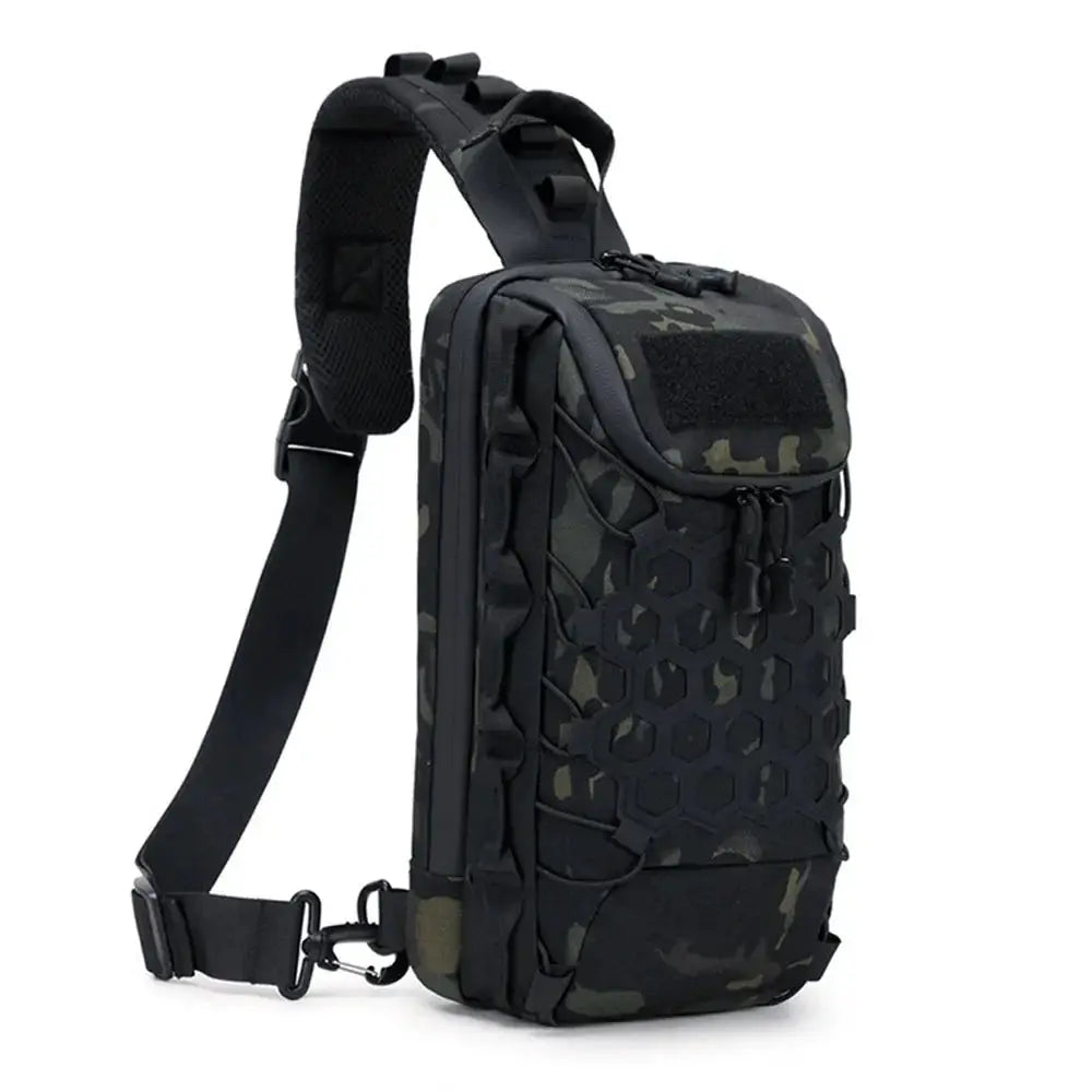 Outdoor Port Bag Pack tactical backpack in camouflage with MOLLE front panel