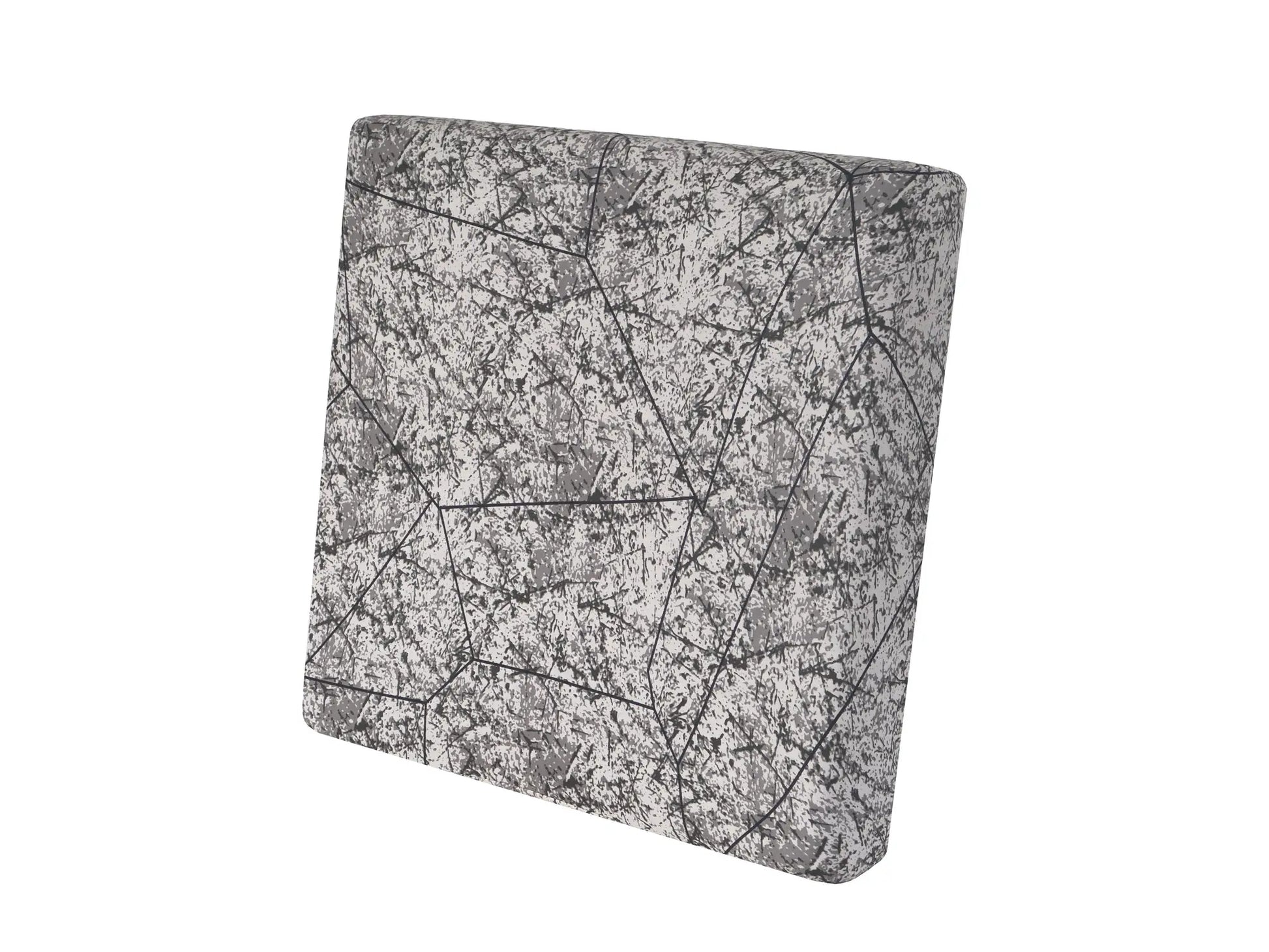 Simples Market elastic sofa seat cushion cover in gray abstract pattern, removable anti-dust.