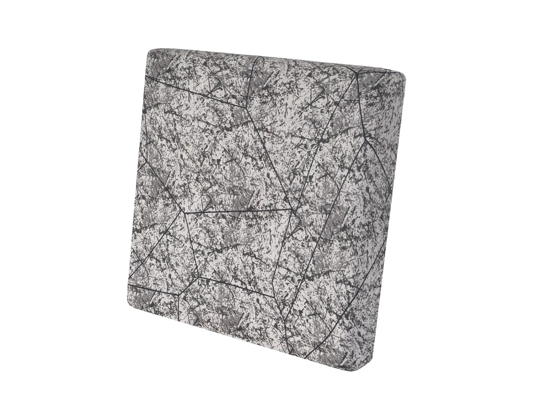 Simples Market elastic sofa seat cushion cover in gray abstract pattern, removable anti-dust.