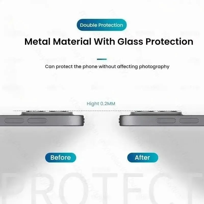 Simples Market metal camera protector with glass protection for Samsung Galaxy Z Flip7; crystal diamond ring design