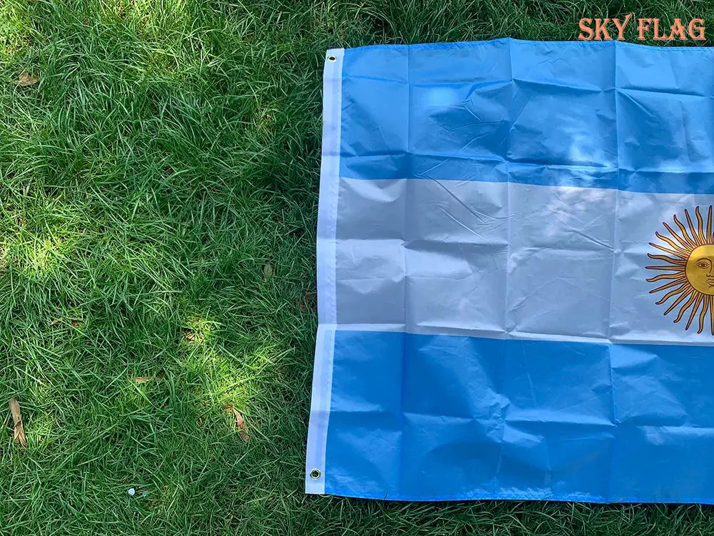 Sky Flag Argentina Flag 90x150cm Polyester Hanging Banner Outdoor