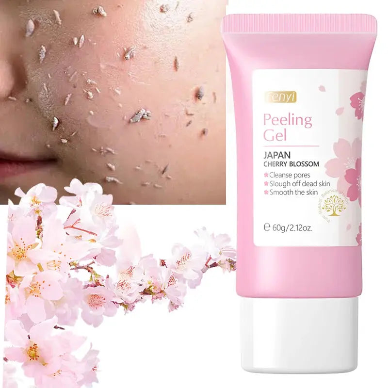 Fenyi Sakura Face Exfoliating Gel Deep Cleansing Brightening Hydration For Radiant Skin