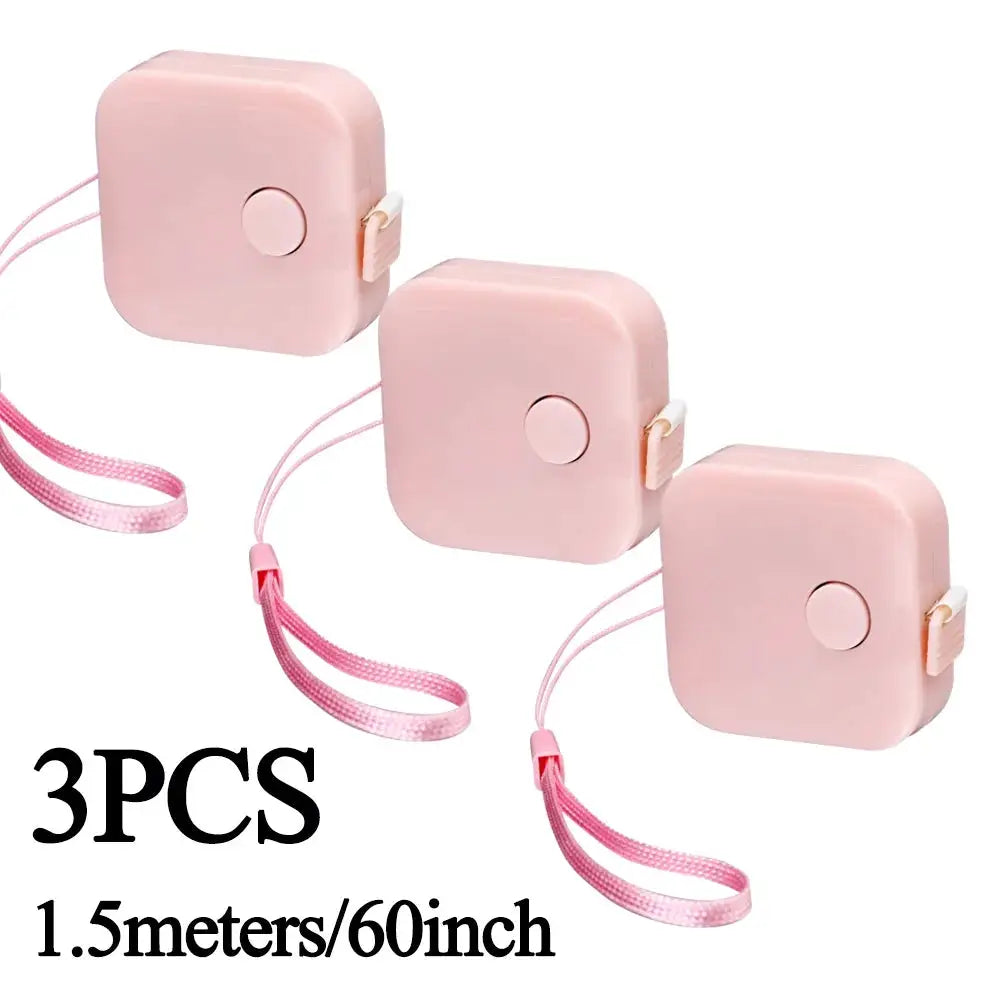 Retractable Double Scale Tape Measure For Body Measurements Waist Clothes Tailor Measuring Tool