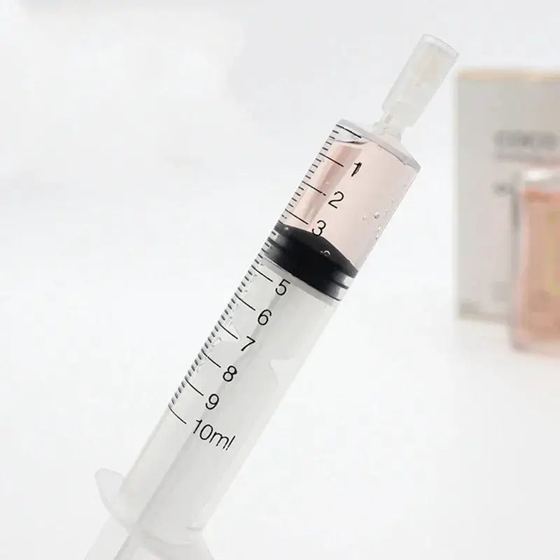 Ten Milliliter Syringe Set For Perfume And Cosmetic Dispensers Plastic Refill Tools For Refillable Bottles 10 Pcs