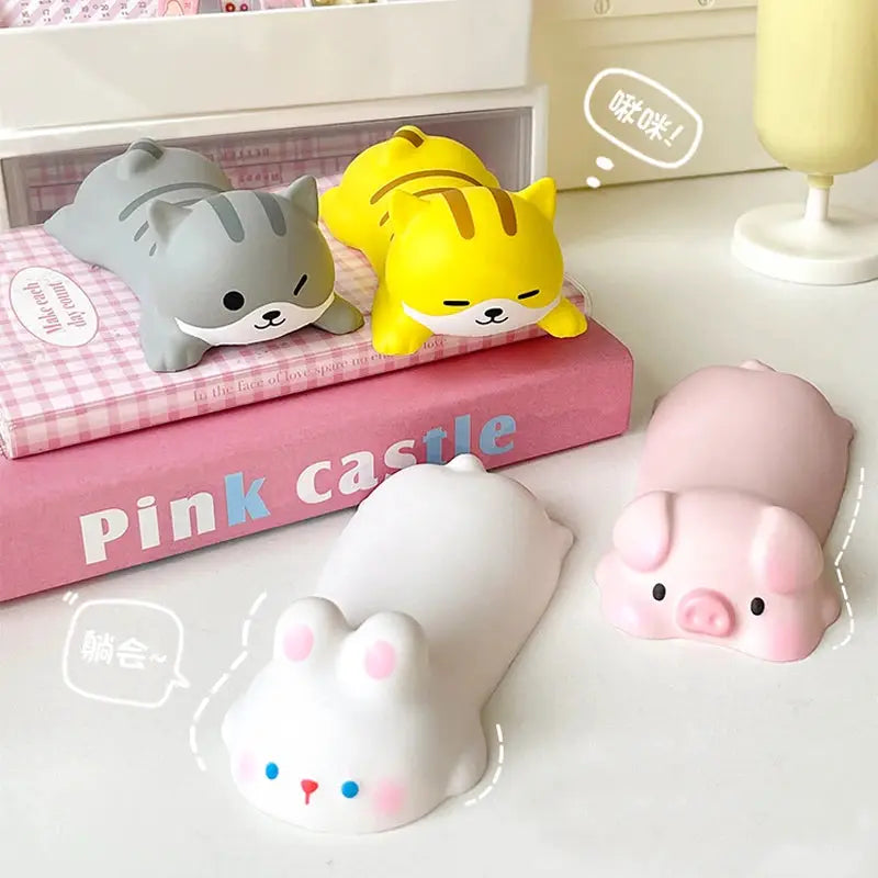 Cute Kawaii Slow Rising Wrist Rest For Mouse Pad Computer Laptop Desk Ergonomic Arm Support Squishy Toy