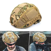 1000D Nylon Combat Helmet Cover for FAST MH PJ BJ Helmets with Elastic Cord Airsoft Headgear