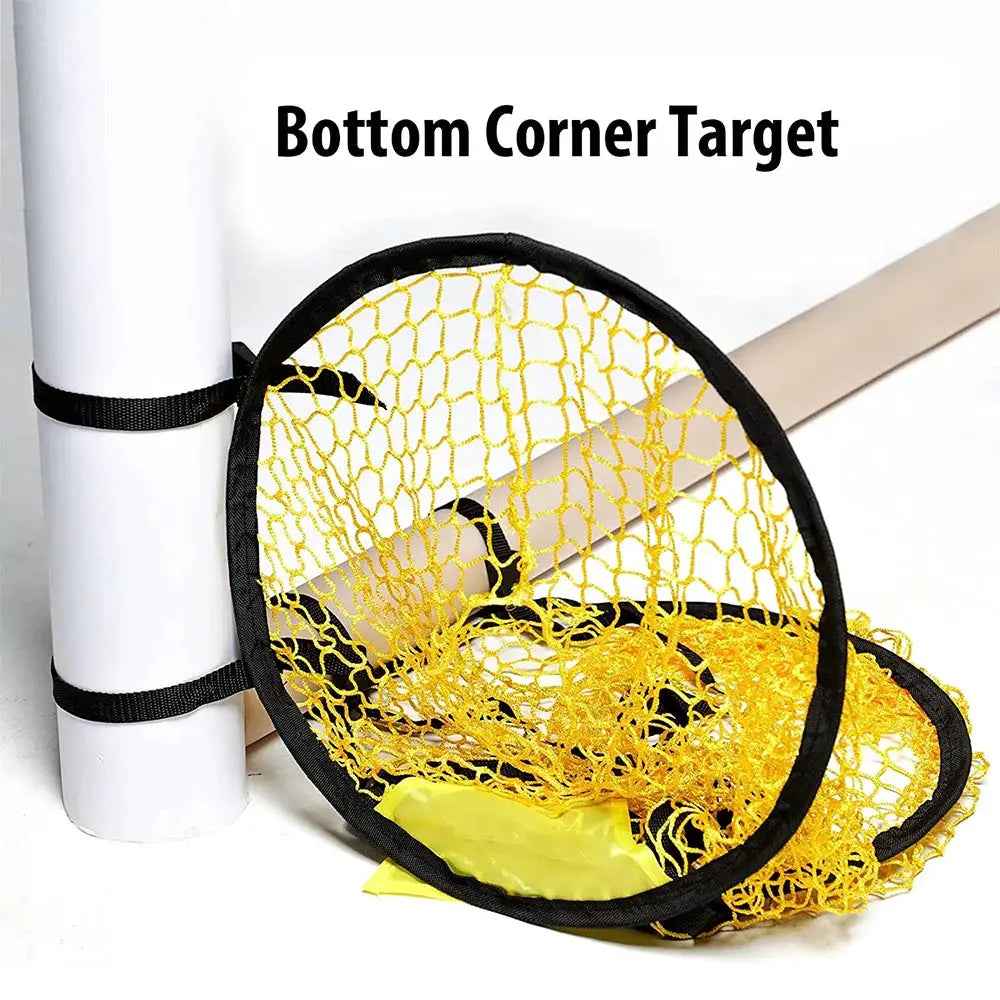 Foldable Football Target Net For Soccer Goals Easy To Attach And Detach Training Net For Practice And Shooting Accuracy