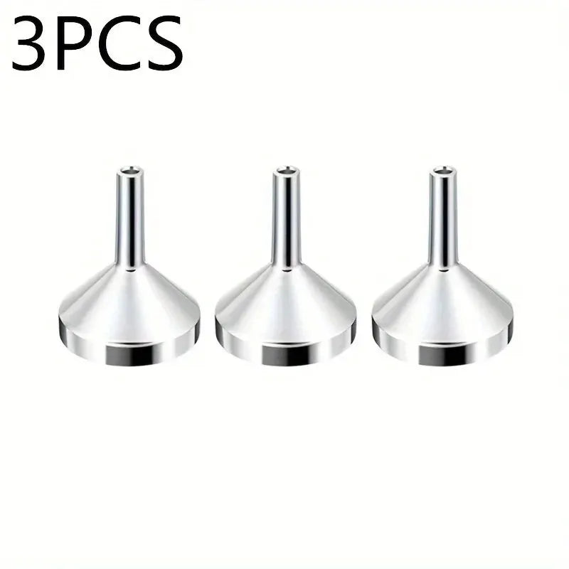 1 3 5 Pieces Refillable Perfume Bottle Funnel Kit Mini Travel Bottle For Easy Bottom Fill Dispensing On The Go