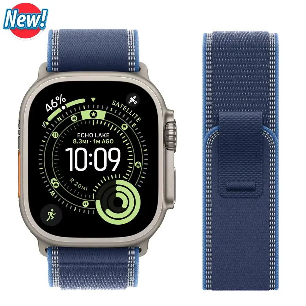 trail loop For apple watch ultra 3 2 Band 49mm 44mm 40mm 45mm 41mm 42mm correa bracelet iWatch series 7 se 8 9 10 11 46mm straps