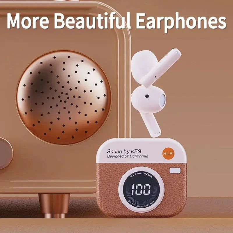 Q86 Bluetooth 5.3 Wireless Headphones With Power LED Digital Display For 24 Hour Endurance In Sports And Gaming With ANC