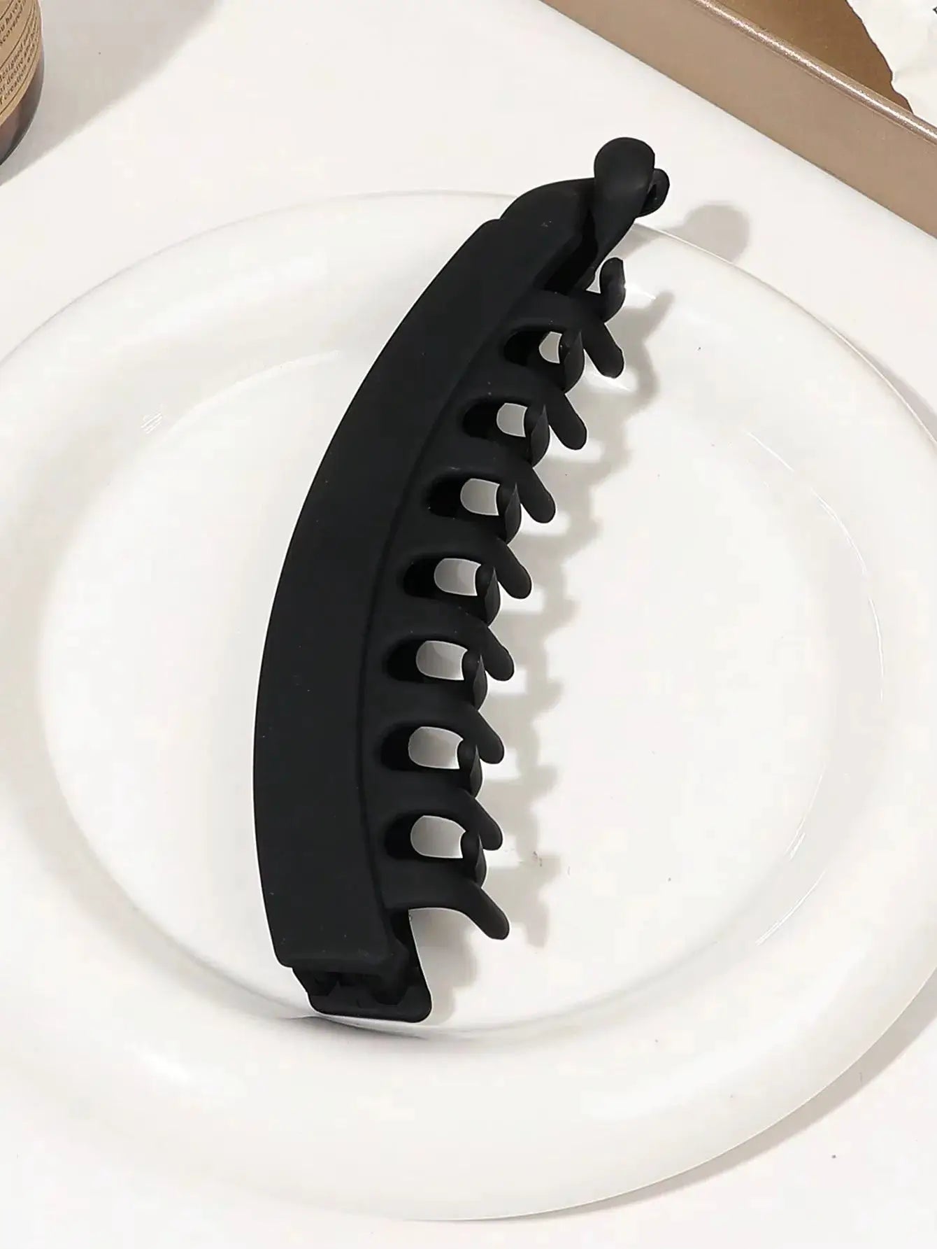 LuxeLocks 5 Inch Banana Hair Clips Set Non Slip Claw Clips For All Hair Types Everyday Wear