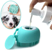 Silicone Bath Massage Gloves For Dogs And Cats Soft Safe Pet Grooming Gloves For Bath Time