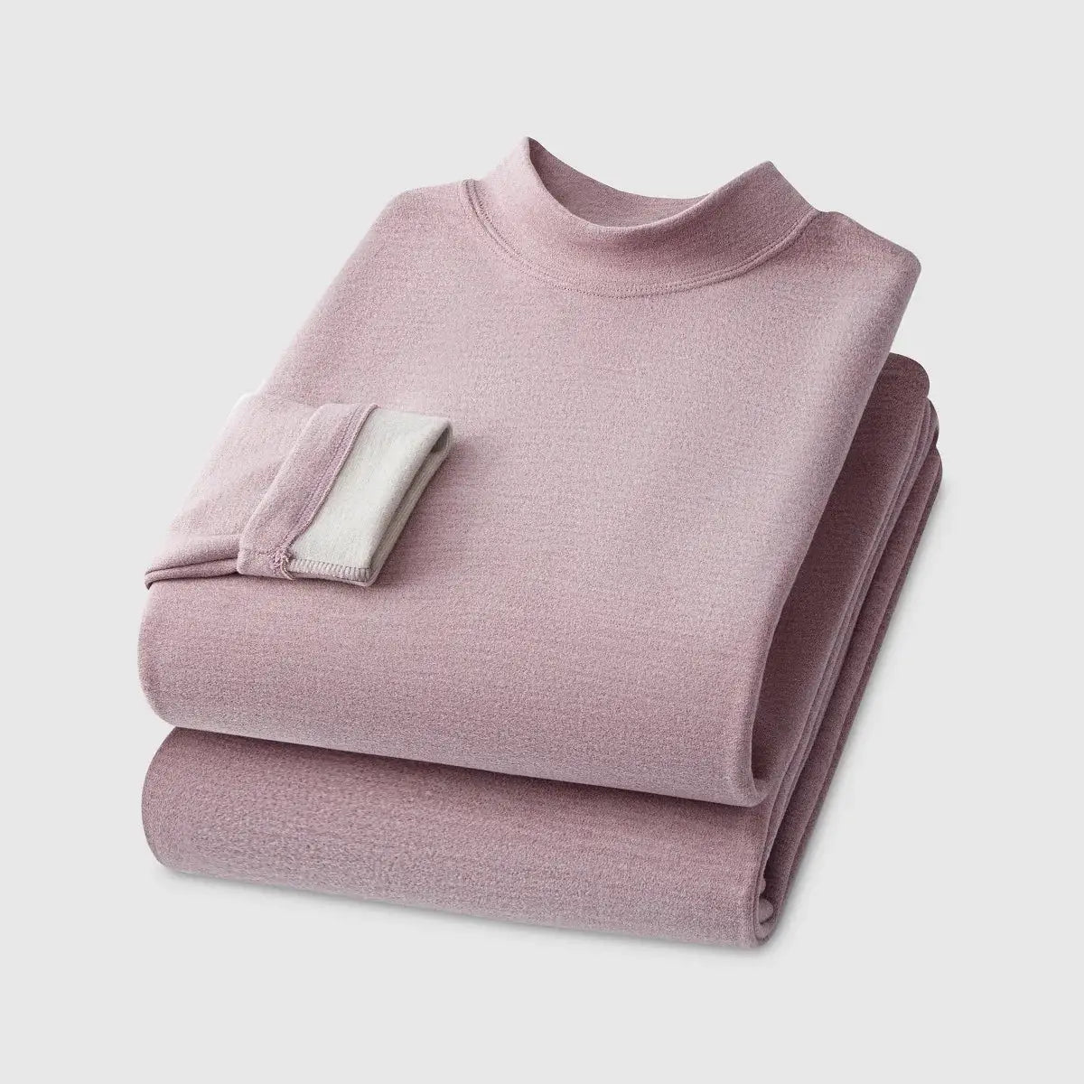WarmWeave Cashmere Silk Thermal Underwear Set Unisex Padded Thickened Winter Warmth For Autumn And Winter Couples
