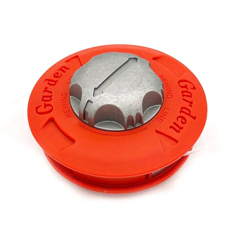 M10x1.25 Thread Automatic Line Feed Grass Trimmer Head For Gasoline Brush Cutter Durable Aluminum Copper Alloy PA6